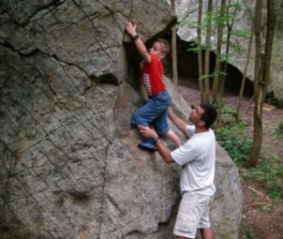 Escalade enfant et adulte